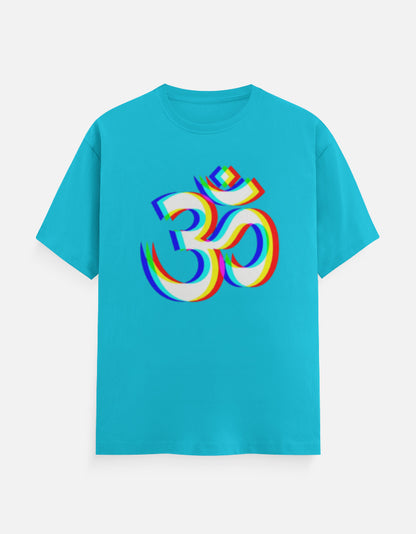 Soft cotton fabric detail on crew neck tee